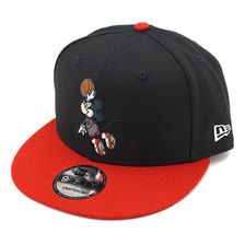 NEW ERA 9FIFTY DISNEY MICKEY BASKET BLACK 12533252画像