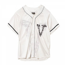Zephyren BIG BASEBALL SHIRT -WHITE- Z20UD05画像