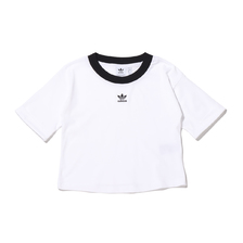 adidas CROP TOP WHITE GD2359画像