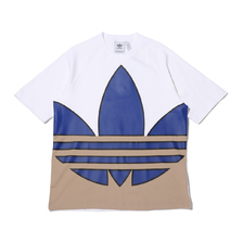 adidas BG TF OUT COLOR TEE WHITE/TEAM ROYAL BLUE/TRACE CARKI/BLACK GE6223画像