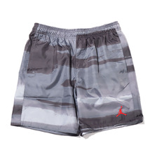 JORDAN BRAND AS M J LGC AJ11 SHORT AOP BLACK/UNIVERSITY RED CW0842-010画像