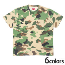 Supreme 20SS Overdyed Pocket Tee画像