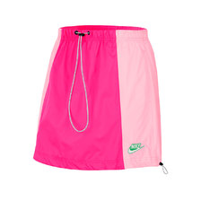 NIKE AS W NSW ICN CLSH SKIRT WVN HYPER PINK/PINK FOAM CU5986-639画像