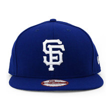 NEW ERA SAN FRANCISCO GIANTS 9FIFTY SNAPBACK CAP RYL BLUE-WHITE NESFG430画像
