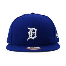 NEW ERA DETROIT TIGERS 9FIFTY SNAPBACK CAP RYL BLUE-WHITE NEDTS180画像