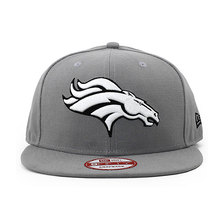 NEW ERA DENVER BRONCOS 9FIFTY SNAPBACK CAP GREY-BLACK NEDVB090画像