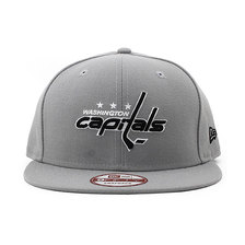 NEW ERA WASHINGTON CAPITALS 9FIFTY SNAPBACK CAP GREY-BLACK NEWSC013画像