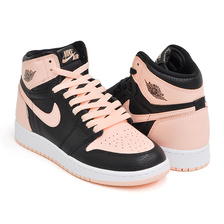 NIKE AIR JORDAN 1 RETRO HIGH OG GS BLACK / CRIMSON TINT - WHITE 575441-081画像