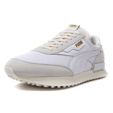 PUMA FUTURE RIDER LUX WHT/L.GRY/GLD 374295-01画像
