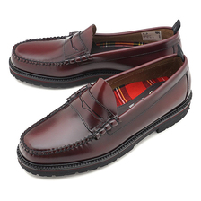 FRED PERRY &times; G.H.BASS PENNY LOAFER OXBLOOD SB8070-158画像
