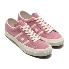 CONVERSE STAR&BARS SUEDE OX DUSTY PINK 35200181画像