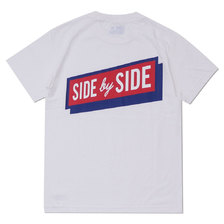 RHC Ron Herman SIDE BY SIDE S/S TEE WHITE画像