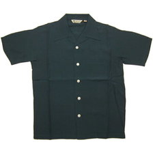 FULLCOUNT CLASSIC RAYON SHIRT DEEP GREEN 4033画像