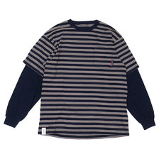 Ron Herman &times; DESCENDANT 20SS MILITIA LAYERD TEE NAVY 201ATDS-CSM17画像