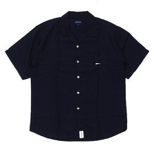 Ron Herman &times; DESCENDANT 20SS PIER RAYON SS SHIRT NAVY 201GWDS-SHM01画像