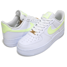 NIKE WMNS AIR FORCE 1 07 white/barely volt-white-wht 315115-155画像