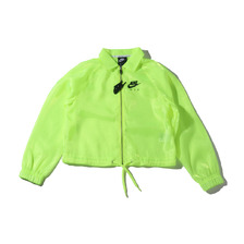 NIKE AS W NSW AIR JKT SHEEN VOLT/BLACK CU5545-702画像