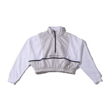 NIKE AS W NSW QZ ARCHIVE RMX WHITE/LIGHT BONE/BLACK CU6383-100画像