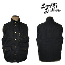 Langlitz Leathers B.D Riding Vest画像