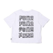 PUMA × MR DOODLE CROPPED TEE WHITE 598654-02画像