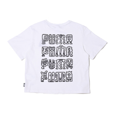 PUMA &times; MR DOODLE CROPPED TEE WHITE 598654-02画像