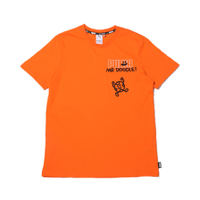 PUMA &times; MR DOODLE RELAXED TEE RED 598649-97画像