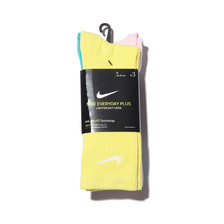 NIKE U NK EVERYDAY PLUS LTWT CREW MULTI-COLOR DC7537-901画像