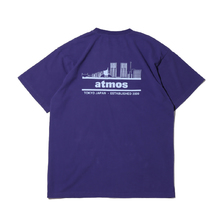 atmos OVERDYED CITY-LINE TEE PURPLE AT20-029画像