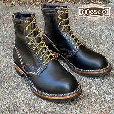 Wesco 8&rdquo; Horsehide Jobmaster Horween Black Horsehide (Regular Toe)画像