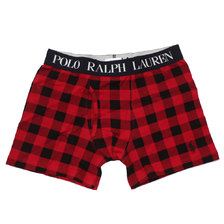 POLO RALPH LAUREN RM3-L304 KNIT BOXER RED画像