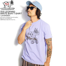 The Endless Summer TES LEOPARD SKATE BUHI T-SHIRT -LAVENDER- FH-0574358画像