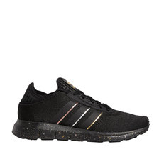 adidas SWIFT RUN X W CORE BLACK/WHITEGOLD METARIC/SILVER METARICK FZ3373画像