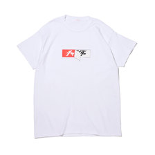 チャライダー &times; atmos pink ボックスロゴ Tシャツ WHITE 20SS-CRTP01画像