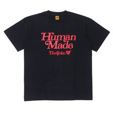 Girls Don't Cry &times; HUMAN MADE T-SHIRT HARAJUKU #01 BLACK画像