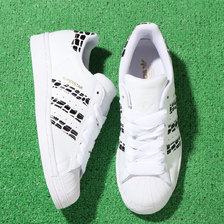 adidas SUPERSTAR W FOOTWEAR WHITE/WHITEGOLD METARIC/CORE BLACK FV3452画像