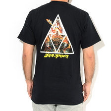 HUF &times; GODZILLA Triple Triangle S/S Tee TS01367画像