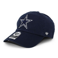 '47 Brand DALLAS COWBOYS CLEAN UP STRAPBACK CAP NAVY F-RGW09GWS-NYA画像