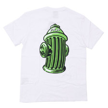 HUF HYDRANT TEE WHITE画像