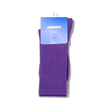 atmos RIBBED SOCKS PURPLE ATM-PA-S005画像