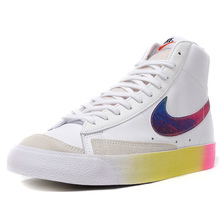 NIKE BLAZER MID '77 VINTAGE WHITE/BRIGHT CACTUS/HYPER PINK/LIGHT PHOTO BLUE CZ8653-136画像