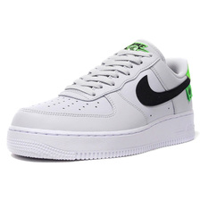 NIKE AIR FORCE 1 '07 WW "WORLD WIDE PACK" PURE PLATINUM/BLACK/GREEN STRIKE CK7648-002画像