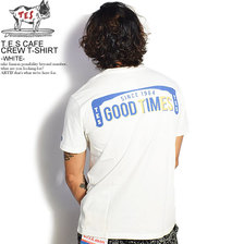The Endless Summer T.E.S CAFE CREW T-SHIRT -WHITE- FH-0574357画像