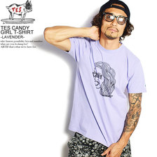 The Endless Summer TES CANDY GIRL T-SHIRT -LAVENDER- FH-0574365画像