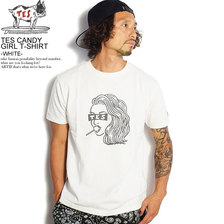 The Endless Summer TES CANDY GIRL T-SHIRT -WHITE- FH-0574365画像