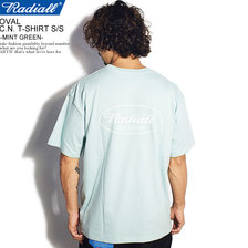 RADIALL OVAL - C.N. T-SHIRT S/S -MINT GREEN- RAD-20SS-SPT002画像