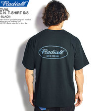 RADIALL OVAL - C.N. T-SHIRT S/S -BLACK- RAD-20SS-SPT002画像