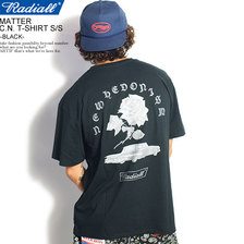 RADIALL MATTER - C.N. T-SHIRT S/S -BLACK- RAD-20SS-SPT001画像