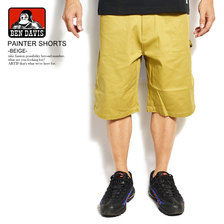 BEN DAVIS PAINTER SHORTS -BEIGE- G-0580047画像