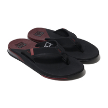 REEF FANNING LOW BLACK/RUST RF0A3KIH-BRS画像