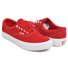 VANS ERA PRO (SUEDE) RED / WHITE VN000VFBAJL画像